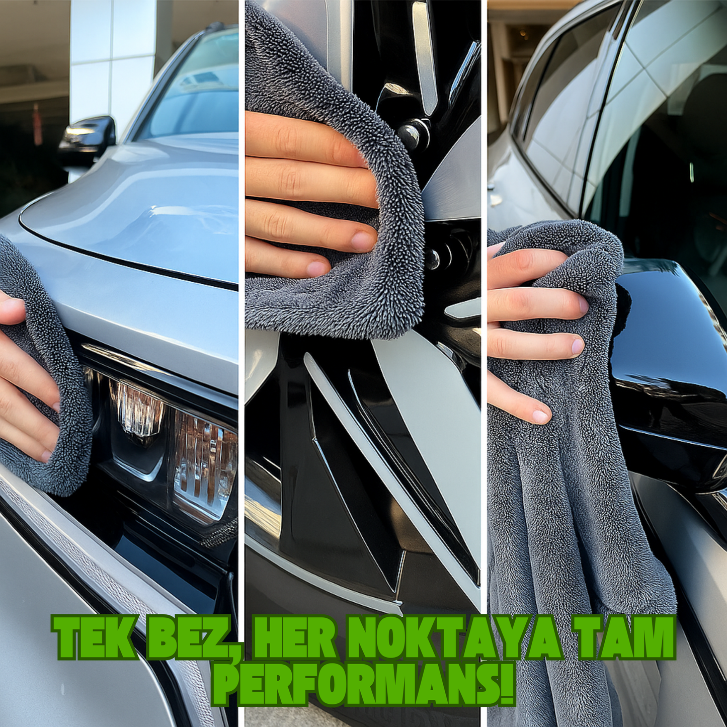 ProCar® Twisted Mikrofiber Kurulama Havlusu 600 GSM