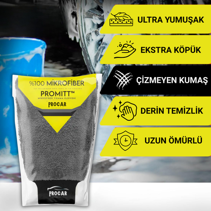 ProMitt™ Mikrofiber Oto Yıkama ve Cila Eldiveni