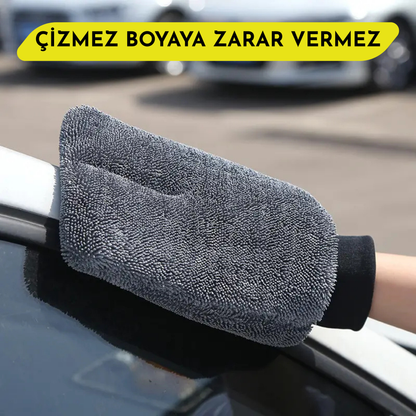 ProMitt™ Mikrofiber Oto Yıkama ve Cila Eldiveni