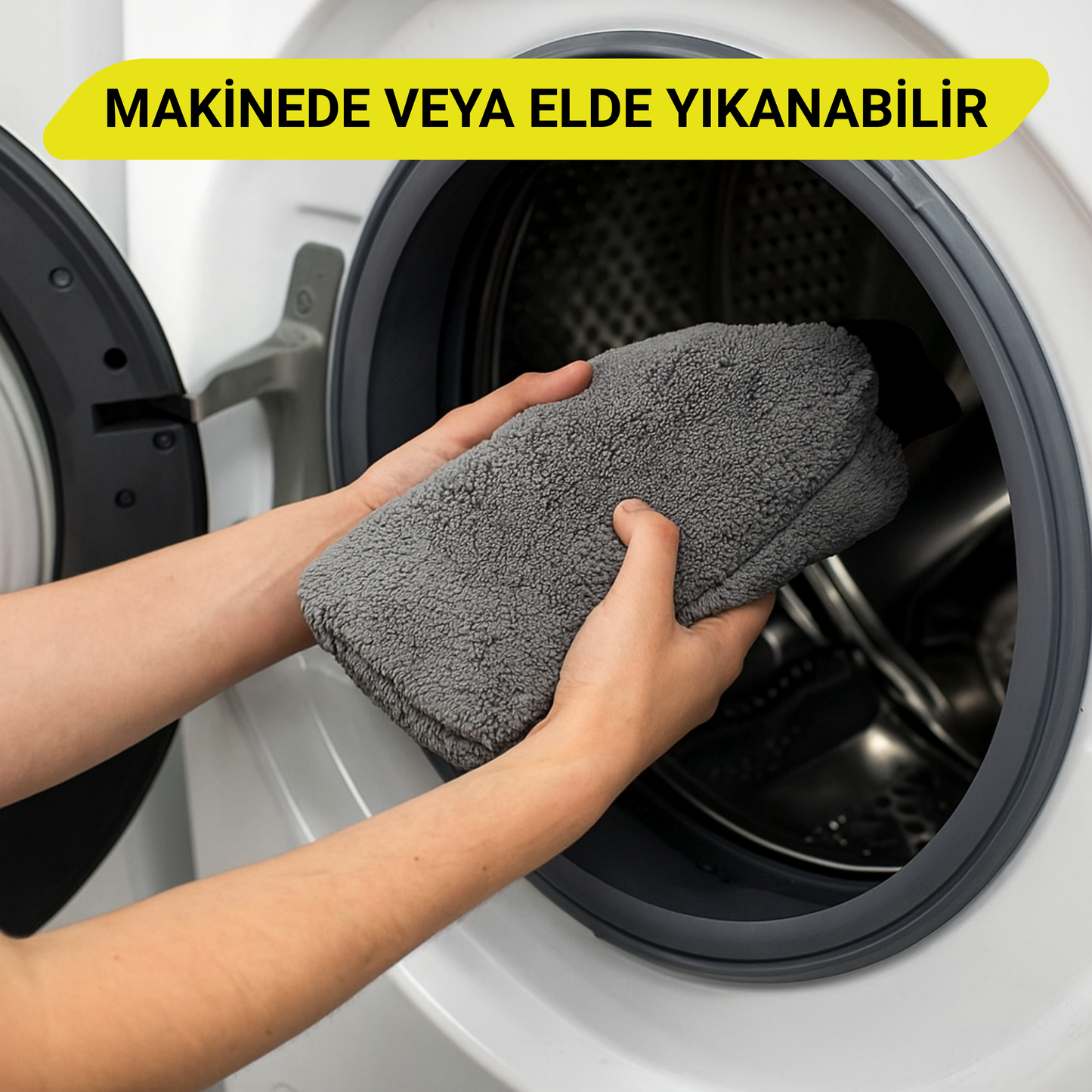 ProMitt™ Mikrofiber Oto Yıkama ve Cila Eldiveni