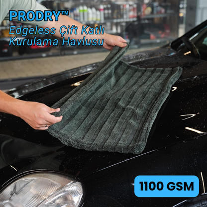 ProDry™ Edgeless Çift Katlı Mikrofiber Kurulama Havlusu 1100 GSM 50x70 cm