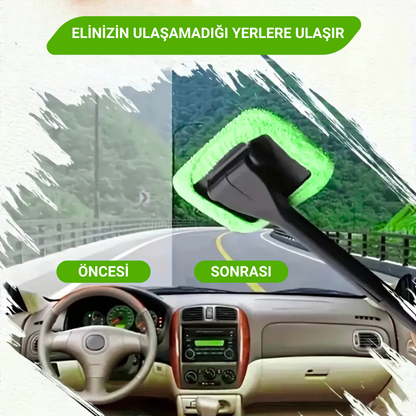 ProBrush™ Mikrofiber Araba Camı Temizleme Fırçası
