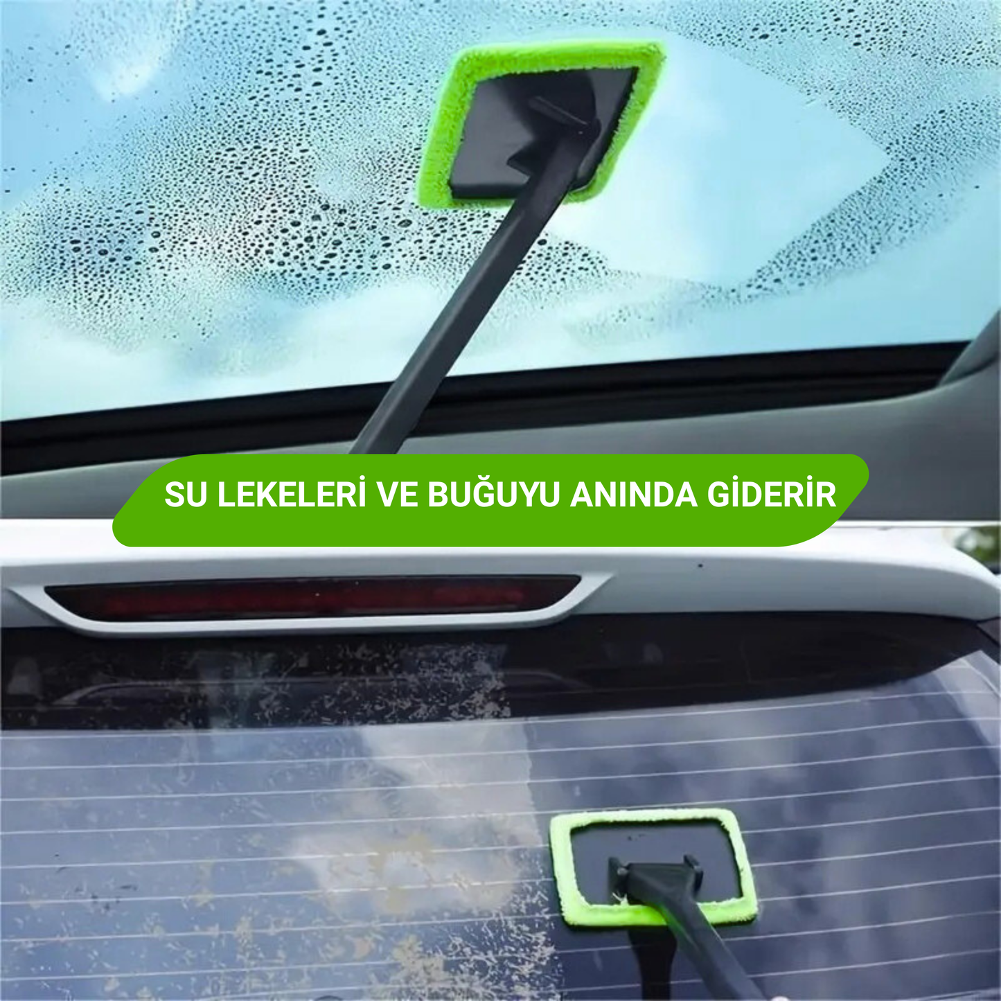 ProBrush™ Mikrofiber Araba Camı Temizleme Fırçası