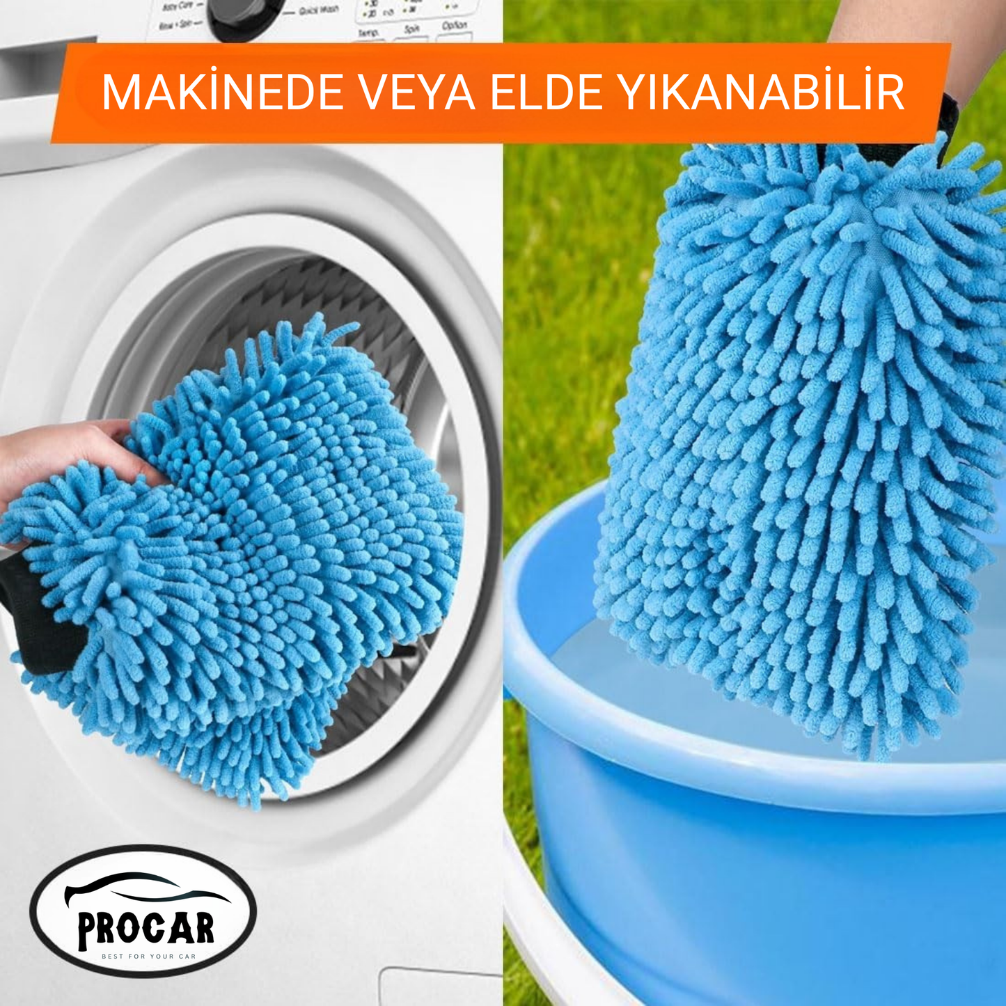 ProCar® Mikrofiber Yıkama Eldiveni