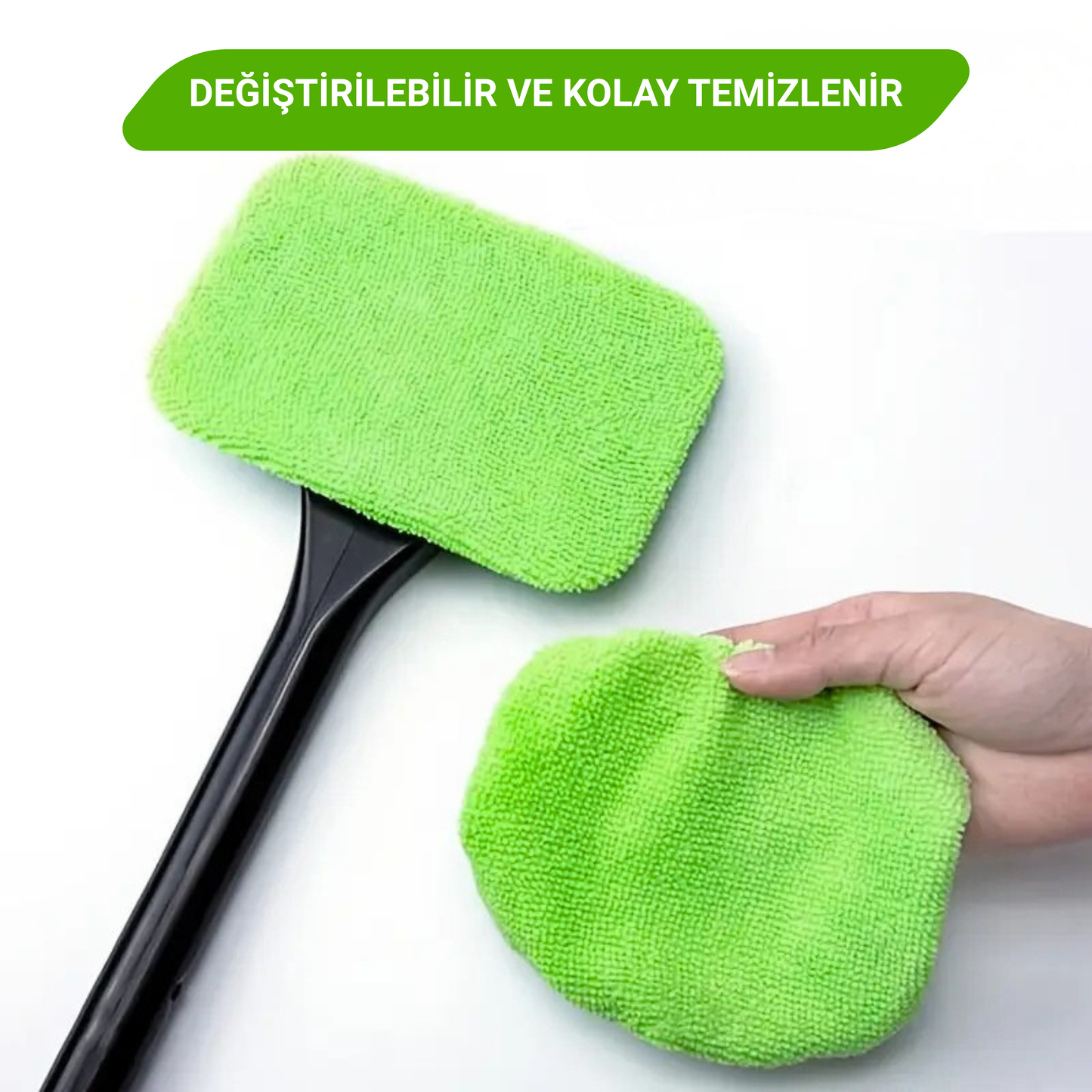 ProBrush™ Mikrofiber Araba Camı Temizleme Fırçası