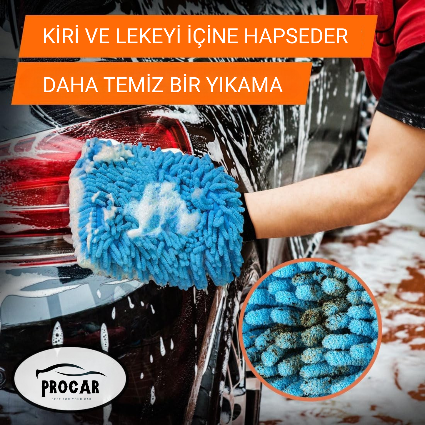 ProCar® Mikrofiber Yıkama Eldiveni
