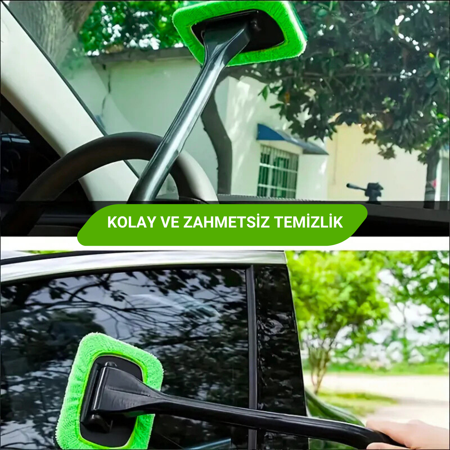 ProBrush™ Mikrofiber Araba Camı Temizleme Fırçası